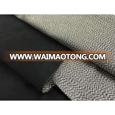 2016 black and white waterproof hdpe woven fabric pp/ppe packing material fabric