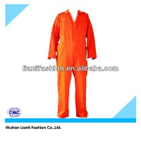 hi vis orange cotton flame resistant safety clothing