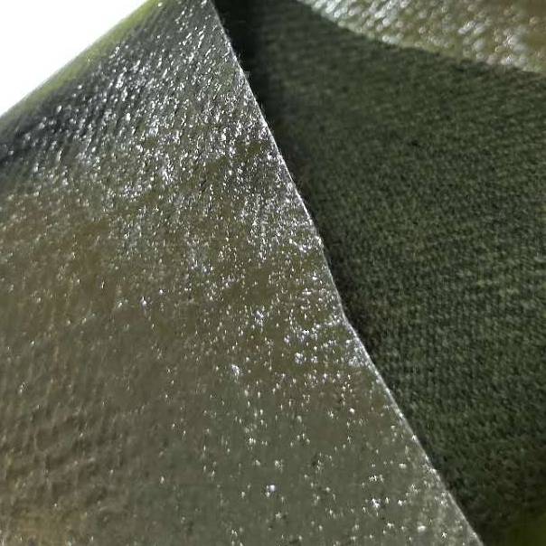 300g Para Aramid Pre-oxidized Aluminum Foil Fire Retardant Woven Coated Fabric For Welding Workwear